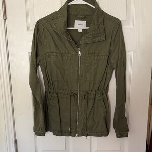 Old Navy Women's Utility Jacket in Army Green